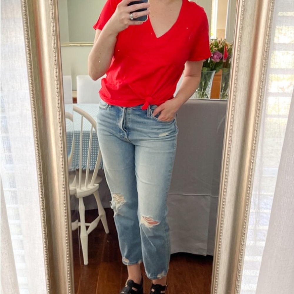 MOTHER SUPERIOR 👖 High Waisted The Confession Straight Legged Cropped Jeans! - Picture 15 of 16